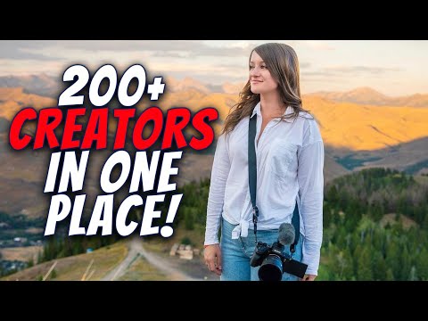 200+ Creators Take Over Idaho | Sony Kando Vlog