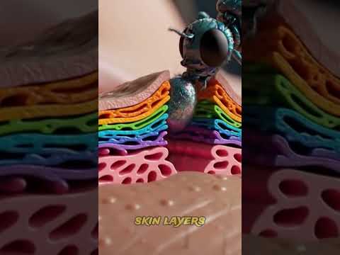 How Mosquitoes REALLY Bite You 🦟🩸 (Microscopic View)