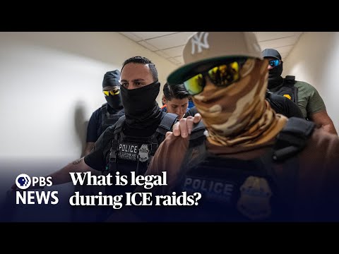 WATCH: What is legal during ICE raids?