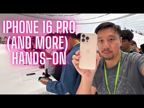 iPhone 16 Pro, Apple Watch 10 Hands-On From Apple Event!