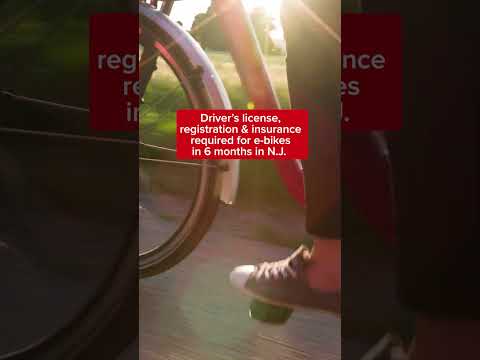 Driver’s license required for e-bikes in N.J.