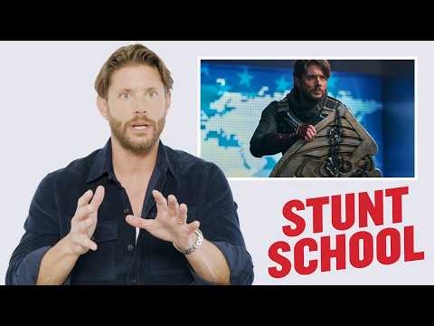 Jensen Ackles Breaks Down Stunts in The Boys, Supernatural & Countdown | Stunt School | Men's Health