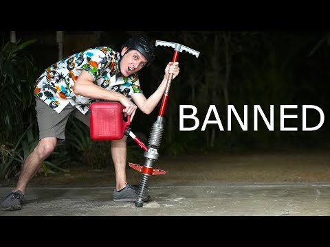 Dangerous Toys - Gas Powered Pogo Stick from 1960's