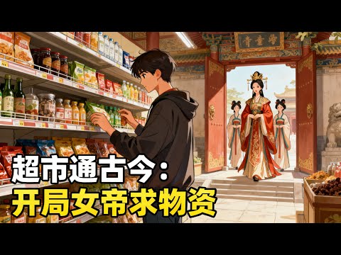 《超市通古今：開局女帝求物資》負債青年陸景繼承瀕臨倒閉的超市，誰知開門就撞見古代女帝，一袋大米換傳國玉佩，靠跨時空倒賣成首富。#历史#玄幻#小说