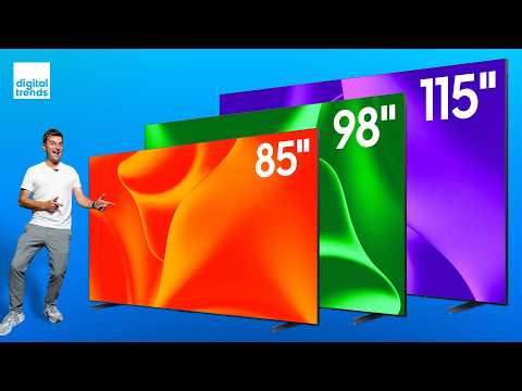 Best 85-Inch, 98-Inch & 100-Inch+ TVs | Best BIG Screen TVs of Early 2025
