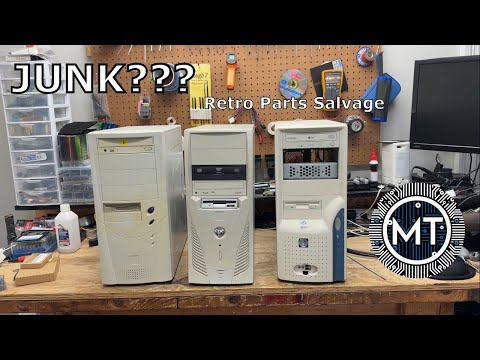 Retro Parts Salvage: Late '90s and Early '00s Computers