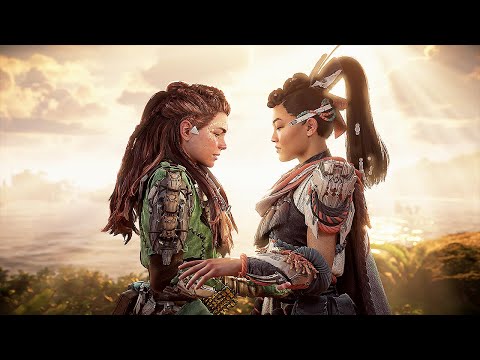 Horizon Forbidden West Burning Shores - Aloy and Seyka Full Romance - Aloy Kisses Seyka