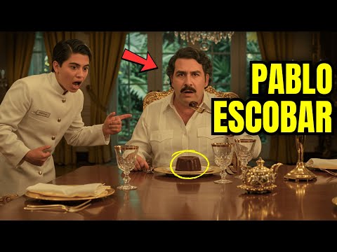"¡Señor, La Comida Fue ENVENENADA!", Dijo El MESERO. Pablo ESCOBAR Respondió: "Te Haré MILLONARIO".