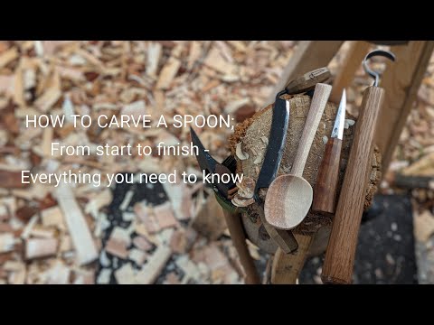 Spoon Carving - Rough Work (Part 1) | Andy Spoons