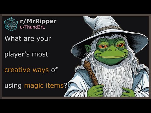D&D Players, What are your player's most creative ways of using magic items? #dnd