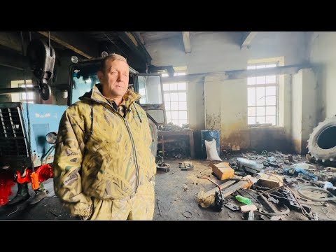 В колхозе, выкупленном Олегом Зубковым техника почти не менялась с 1970 годов!!!!