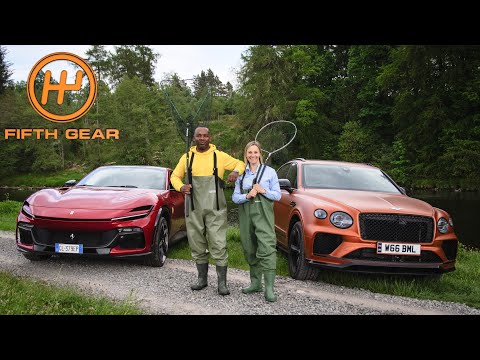 Ferrari Purosangue vs Bentley Bentayga S: Scottish Road Trip | Fifth Gear