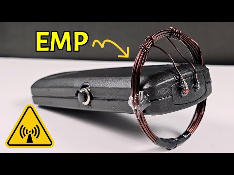 DIY EMP device from Scratch! (In educational scale only!)