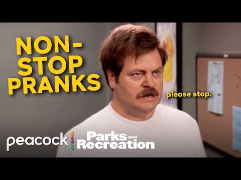 Parks PRANKS that make me audibly burst out laughing | Parks and Recreation