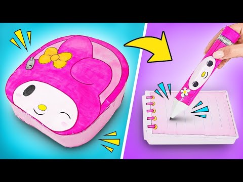 DIY Paper Squishies & Rainbow Unicorn Squishies 🌈✨ Nano Tape Magic Fun!