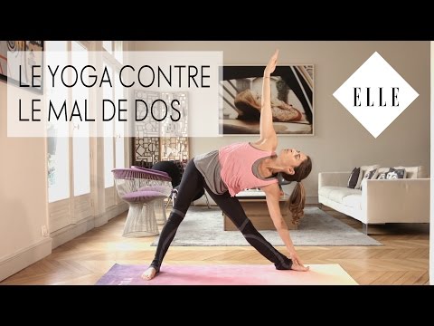 Le yoga contre le mal de dos┃ ELLE YOGA