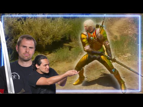 Sword Experts REACT to The Witcher 3 | Experts React