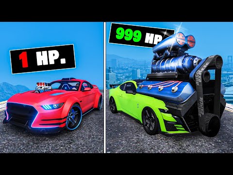 Every time I crash my supercharger gets bigger in GTA 5