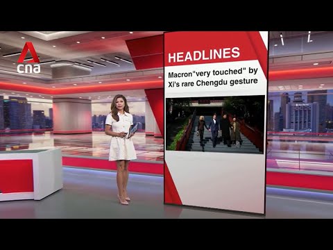 Xi and Macron tour Chengdu in rare gesture for Chinese leader | East Asia Tonight (Dec 5)