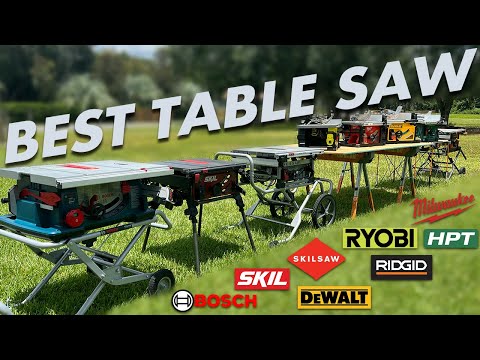 Best Table Saw? Milwaukee, DeWalt, Skilsaw, Ridgid [2025]