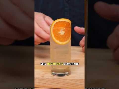 Mrs Hendrickx Lemonade Highball