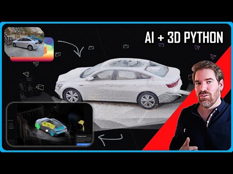 3D Reconstruction (Scene) + Semantic GS with AI: Complete Python Guide (DepthAnything v3)