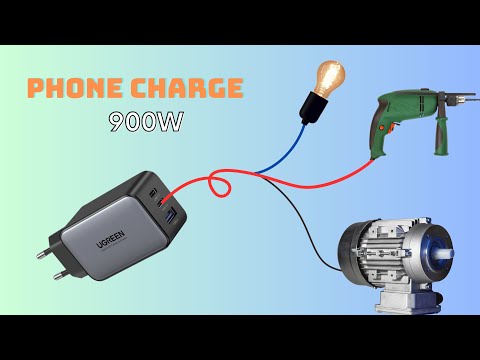 How to turn PHONE CHARGER into a powerful 220V INVERTER?
