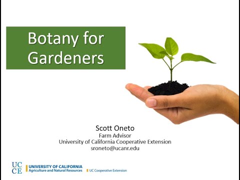 Botany for Gardeners