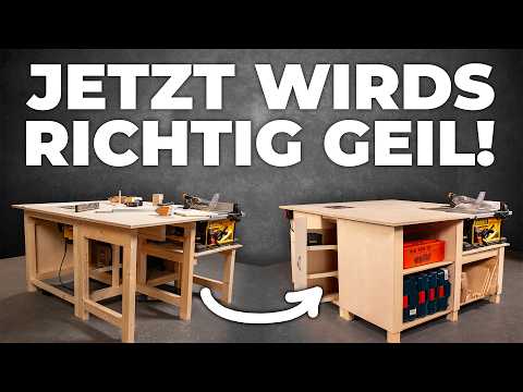 Schubladen, Verkleidung und der letzte Schliff!