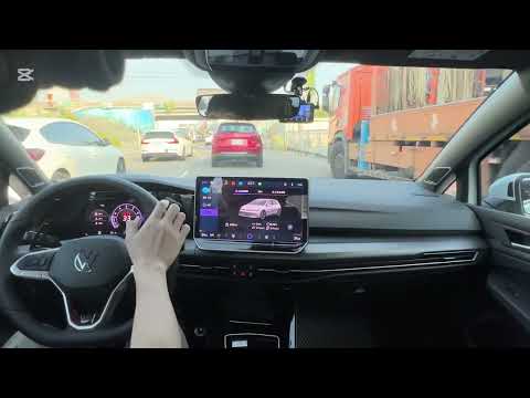 2025 Volkswagen Golf GTI MK8.5  POV上班日常（舒適模式）（無音樂）