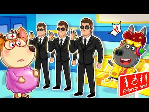 Wolfoo and Bufo | The rules on the bus - Kids learn good manners