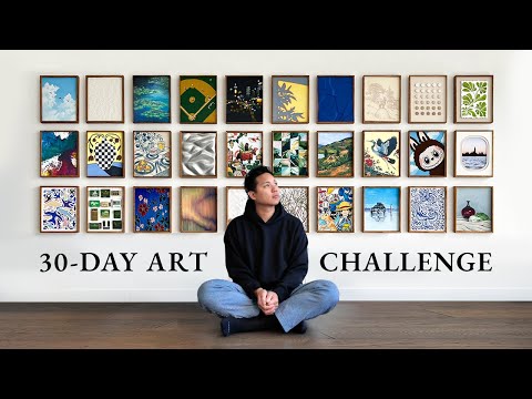 I Tried 30 Art Styles in 30 Days (Full Journey)