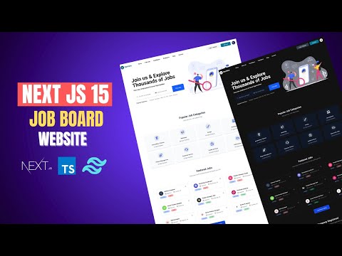 Build & Deploy a Job Landing Page with Next.js 15 + Tailwind CSS v4 & TypeScript 🚀