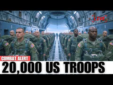 IRAN THREAT! C-17s Deploy 20,000 US Troops & Apache Attack Helicopters to the Middle East