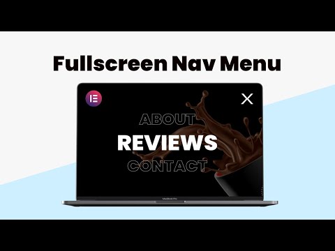Elementor Full Screen Popup Navigation Menu | WordPress Elementor Pro Tutorial | Elementor Tricks