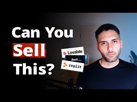 The Truth Behind Selling AI Generated Apps! #lovable #replit
