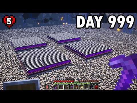 I Spent 1,000 DAYS Building FARMS in Hardcore Minecraft