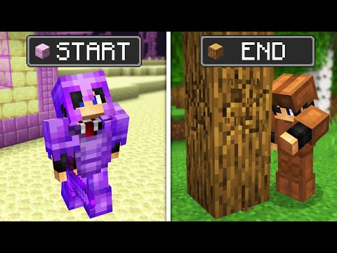 Minecraft, But you beat it Backwards...