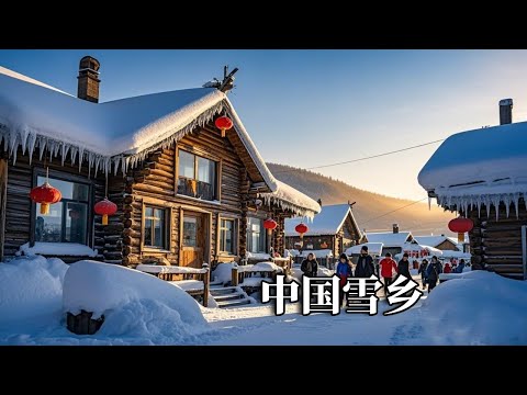 冬天的正确打开方式!总要去一次中国雪乡,感受现实世界里的冰雪童话【行走世界的北京老刘】