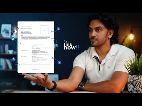 How to Write a CV That Gets You Hired in Germany? 2025 Format