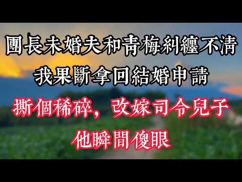 團長未婚夫和青梅糾纏不清，我果斷拿回結婚申請撕個稀碎，改嫁司令兒子，他瞬間傻眼......
