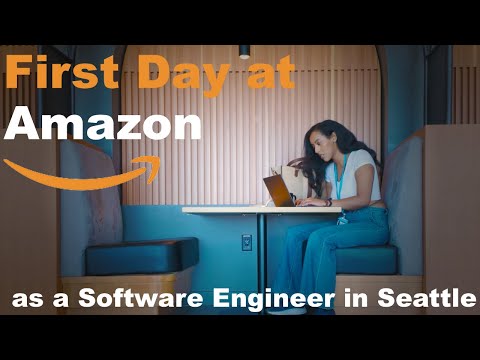 First Day at Amazon as a Software Engineer | New Grad Life in Seattle
