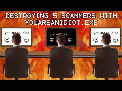 Destroying SCAM Call Center With YouAreAnIdiot.EXE!