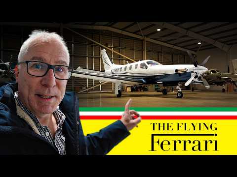 A flight in 'The FERRARI OF THE SKIES'!