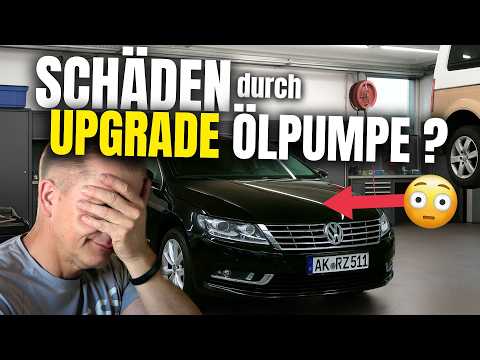 TOTAL CATASTROPHE due to UPGRADE oil pump?! OVERPRESSURE due to tuning? | Redhead Cylinder Head T...