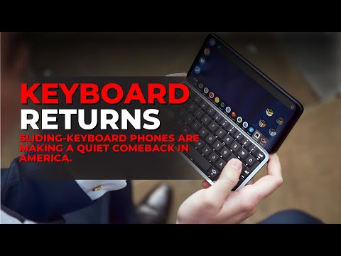 The Comeback of Sliding-Keyboard Smartphones in Niche U.S. Markets