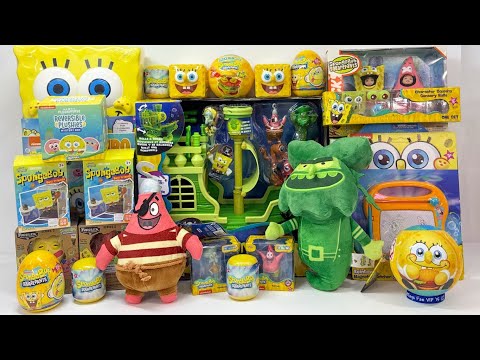 ASMR 🧽 SpongeBob SquarePants Movie Toys Oddly Satisfying DIY Surprises & Creative Play | No Talking