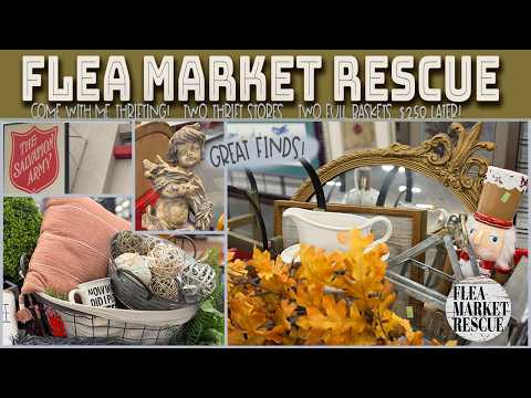 COME SHOP TWO THRIFT STORES WITH ME FOR THRIFTED HOME DECOR WE CAN RESELL 2026