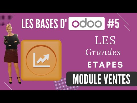 Les BASES d'Odoo #5 : le module Ventes (V15) : les grandes étapes (tuto en français)