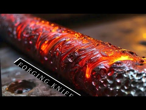 Sharpest Knife From Rusty Steel Rebar